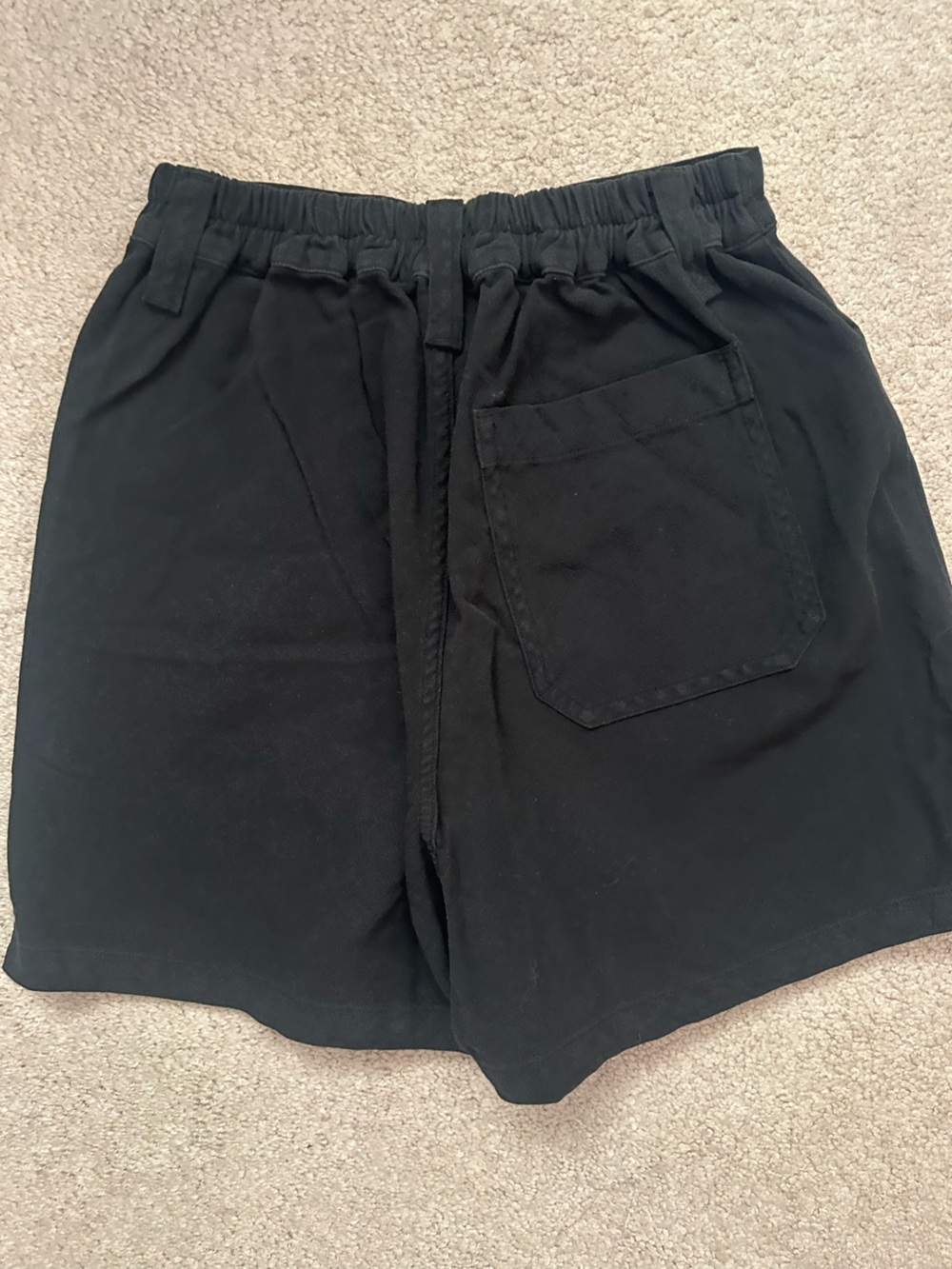Noble organic chore shorts in black M - Picture 4 of 5